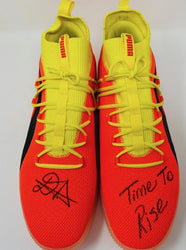 Deandre Ayton Signed Puma Clyde Basketball Shoes Inscribed "Time To Rise" (Game Day Legends & Steiner) Limited Edition #1/22 (Online Order Only)