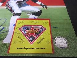 Deion Sanders Signed 8x10 Photo SSC COA NFL Football (Online Order Only)