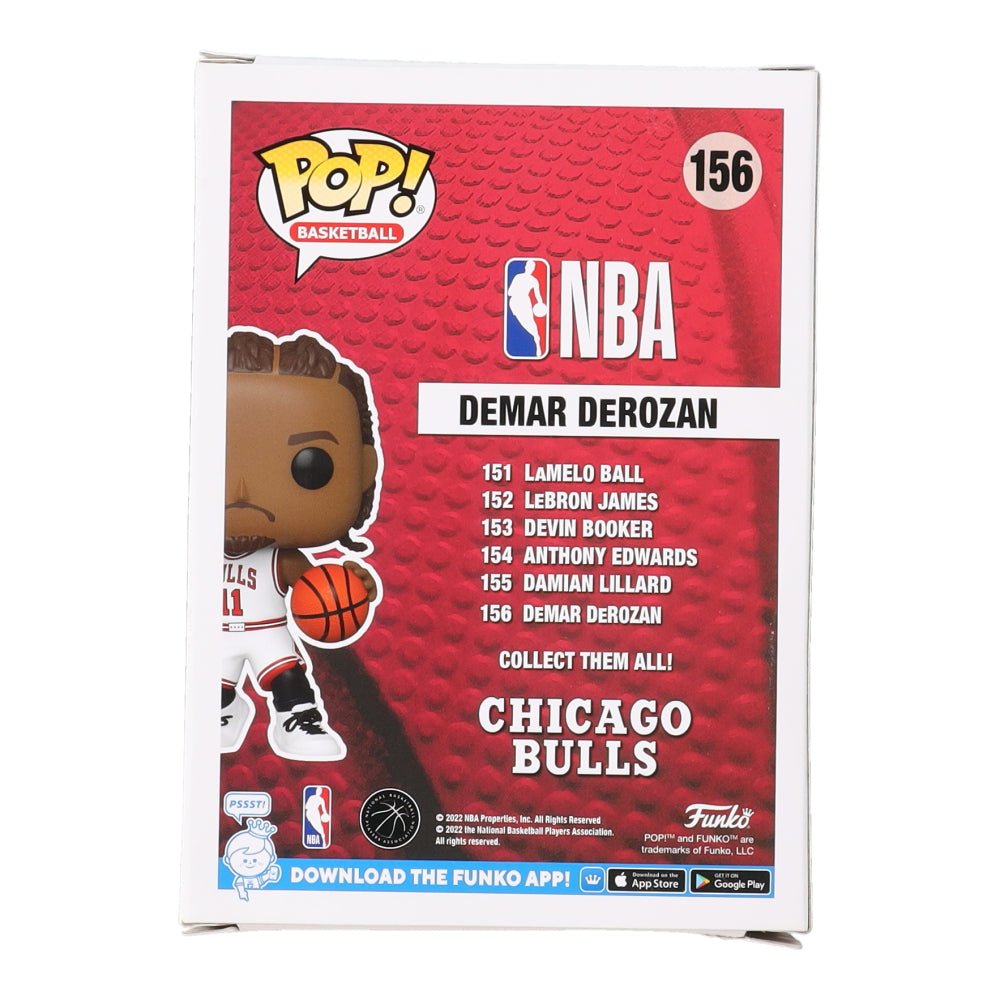 DeMar DeRozan Signed Bulls #156 Funko Pop! Vinyl Figure (PSA) (Online Order Only)