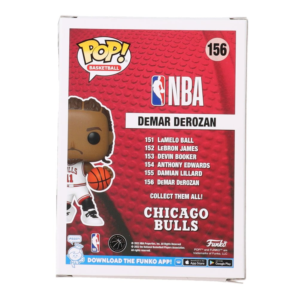 DeMar DeRozan Signed Bulls #156 Funko Pop! Vinyl Figure (PSA) (Online Order Only)
