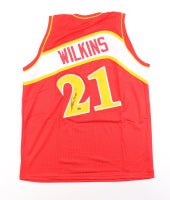 Dominique Wilkins Signed Jersey (Schwartz) (Online Order Only)