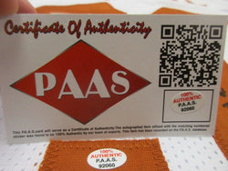 Earl Campbell of the Texas Longhorns signed autographed football jersey PAAS COA 060 (Online Order Only)