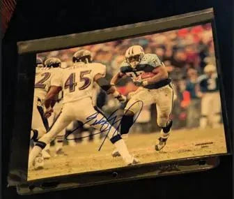 Eddie George autographed 8x10 photo with coa (Online Order Only)
