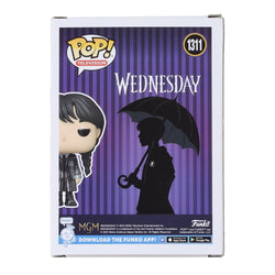 Emma Myers Signed "Wednesday" #1311 Wednesday Addams Funko Pop! Vinyl Figure (Beckett) (Online Order Only)
