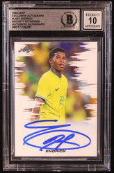 Endrick 2023 Leaf Exclusive Autograph #LAE1 (BGS Authentic | Auto 10) Beckett Witnessed (Online Order Only)