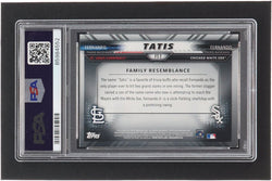 Fernando Tatis Jr. & Fernando Tatis Signed 2016 Bowman Family Tree #FTT RC (PSA | Autograph Grade 10) (Online Order Only)