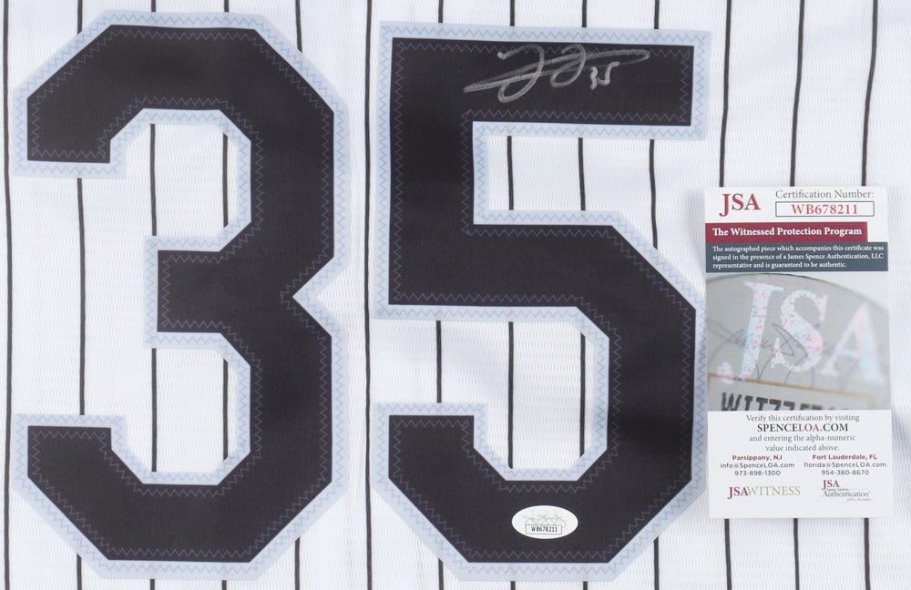 Frank Thomas Signed Jersey (JSA) Chicago White Sox (Online Order Only)