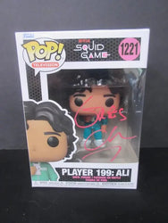 Greg Chun Signed Funko Pop SSC COA Squid Game 1221  Player 199 🔥 (Online Order Only)
