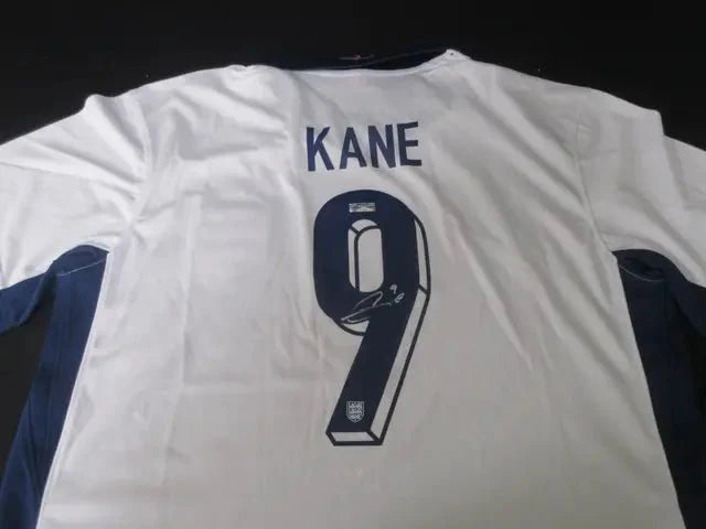 Harry Kane #9 England Home Shirt  Signed Jersey Heritage COA 🔥 (Online Order Only)