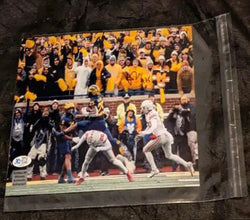 Hassan Haskins autographed 8x10 photo with coa (Online Order Only)