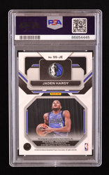 Jaden Hardy 2022-23 Panini Prizm Sensational Signatures #74 RC (PSA 10) (Online Order Only)