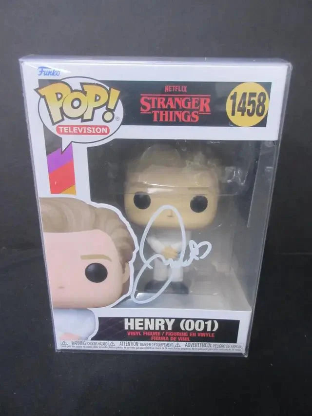 Jamie Campbell Signed Funko Pop Heritage COA (Online Order Only)