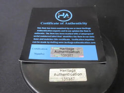 Jason Robertson Signed Hockey Puck Heritage COA (Online Order Only)