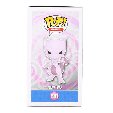 Jay Goede Signed "Pokemon" #581 Mewtwo Funko Pop! Vinyl Figure Inscribed "Mewtwo" (JSA) (Online Order Only)