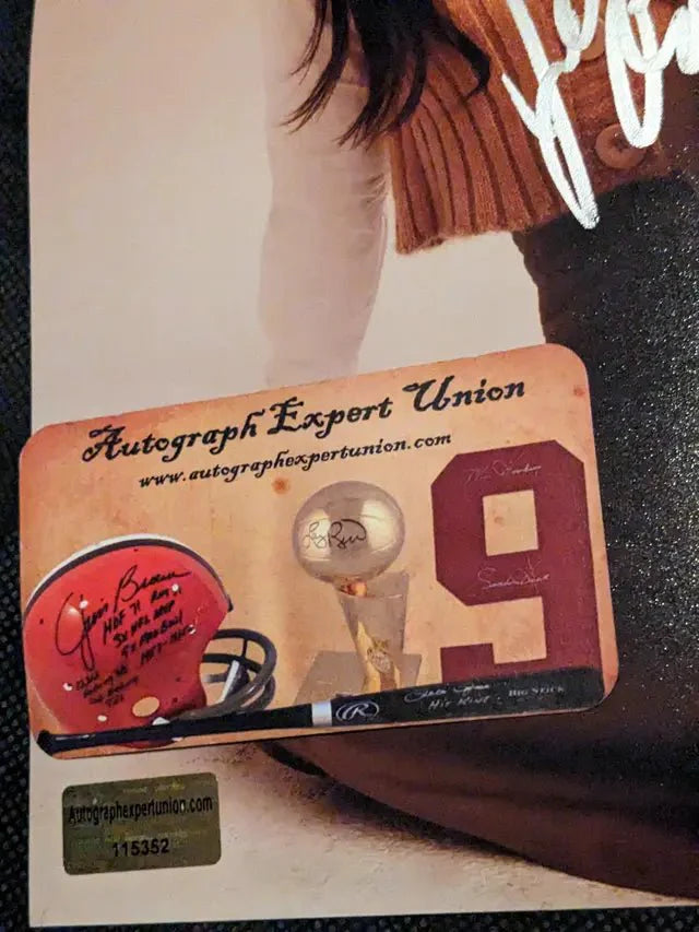 Jenna Ortega Signed 8x10 Photo EUA COA 115352 (Online Order Only)