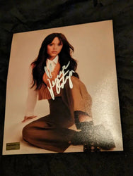 Jenna Ortega Signed 8x10 Photo EUA COA 115352 (Online Order Only)