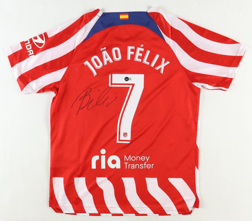 Joao Felix Signed Club Atletico de Madrid Jersey (Beckett) (Online Order Only)