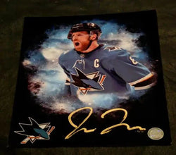 Joe Pavelski Signed 8x10 Photo with coa 125862 (Online Order Only)