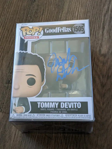 Joe Pesci autographed funko pop Tommy Devito #1505  figure with coa (Online Order Only)