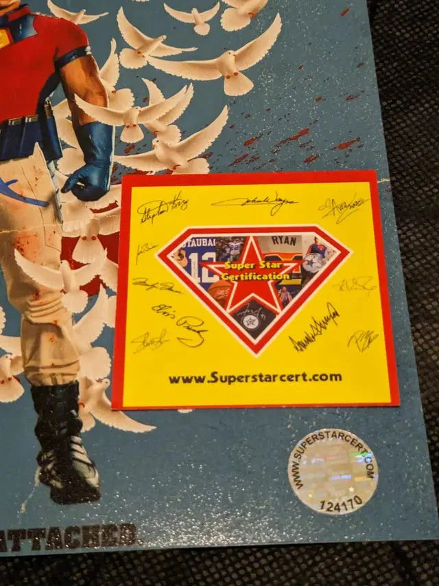 John Cena as peacemaker The Suicide Squad autographed 8x10 photo with COA (Online Order Only)