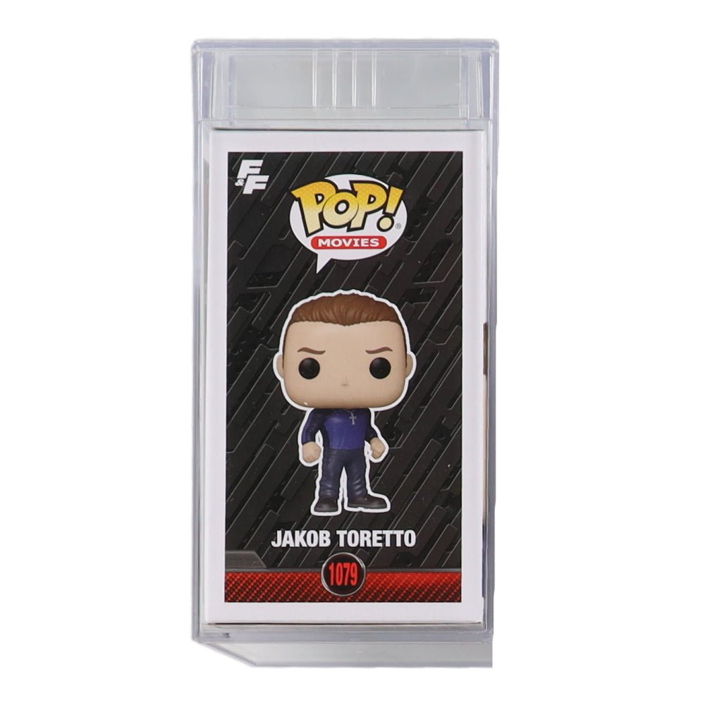 John Cena Signed Cut with "Fast & Furious" #1079 Jakob Toretto Funko Pop! Vinyl Figure (PSA) (Online Order Only)
