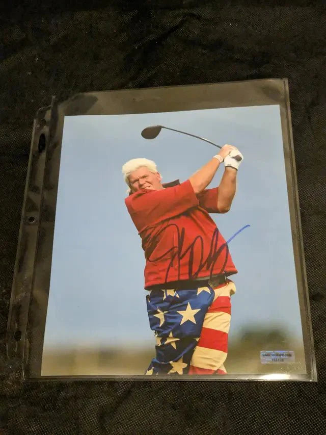 John Daly autographed 8x10 photo with coa (Online Order Only)