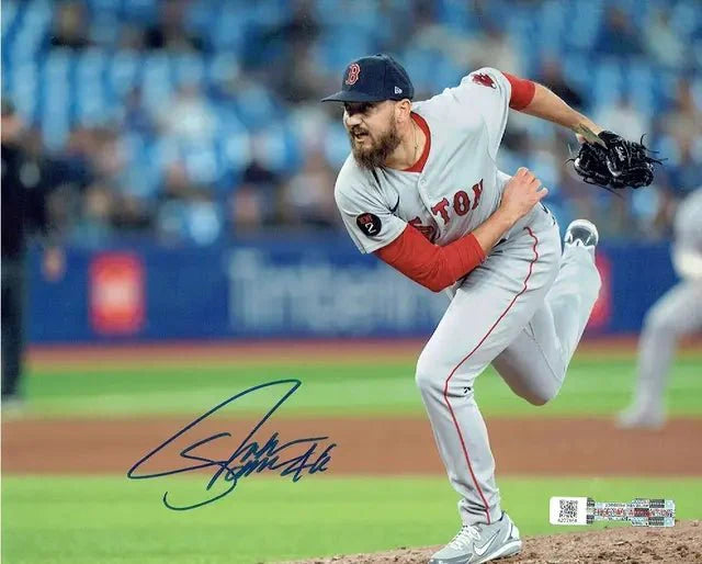 John Schreiber Boston Red Sox Autographed 8x10 Photo Full Time coa (Online Order Only)