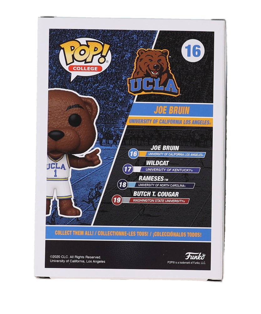 Jrue Holiday Signed UCLA Bruins #16 Joe Bruin Funko Pop! Vinyl Figure (PSA) (Online Order Only)