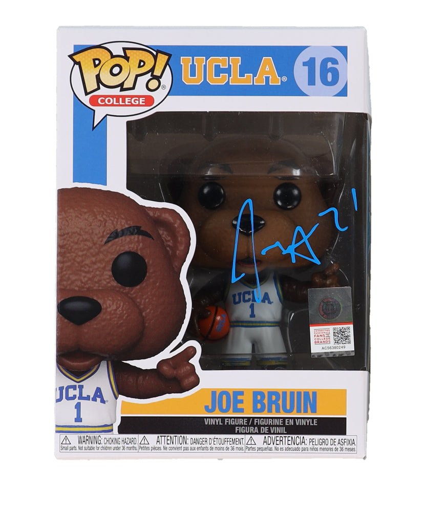 Jrue Holiday Signed UCLA Bruins #16 Joe Bruin Funko Pop! Vinyl Figure (PSA) (Online Order Only)