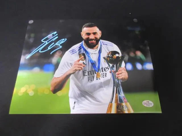Karim Benzema Signed 8x10 Photo VSA COA (Online Order Only)