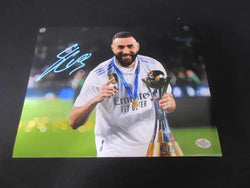 Karim Benzema Signed 8x10 Photo VSA COA (Online Order Only)