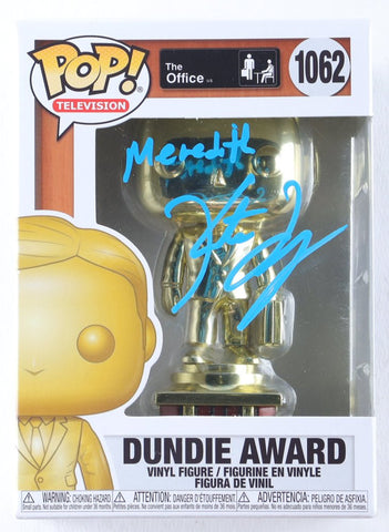 Kate Flannery Signed "The Office" #1062 Dundie Award Funko Pop! Vinyl Figure Inscribed "Meredith" (JSA) (Online Order Only)