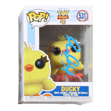 Keegan-Michael Key Signed "Toy Story 4" #531 Ducky Funko Pop! Vinyl Figure (Beckett) (Online Order Only)