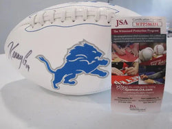 Kenny Golladay of the Detroit Lions signed autographed logo football JSA COA 331 (Online Order Only)