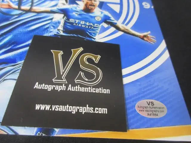 Kevin De Bruyne Manchester City Signed 8x10 Photo VSA COA (Online Order Only)