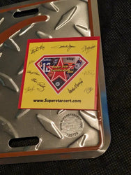Kevin Durrant Signed License Plate with coa 125739 (Online Order Only)