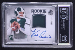 Kirk Cousins Signed 2012 SP Authentic #258 Jersey Autograph #071/885 RC (Arena Club 8.5) Autograph Graded 10 | Rookie Card | Serially Numbered #071 / 885 (Online Order Only)