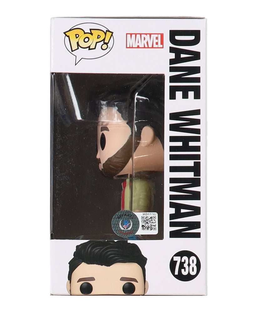 Kit Harington Signed "Eternals" #738 Dane Whitman Bobble-Head Funko Pop! Vinyl Figure (Beckett) (Online Order Only)