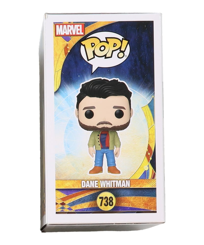Kit Harington Signed "Eternals" #738 Dane Whitman Bobble-Head Funko Pop! Vinyl Figure (Beckett) (Online Order Only)