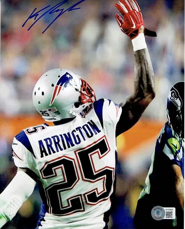 Kyle Arrington New England Patriots Autographed 8x10 Photo Beckett Holo (Online Order Only)