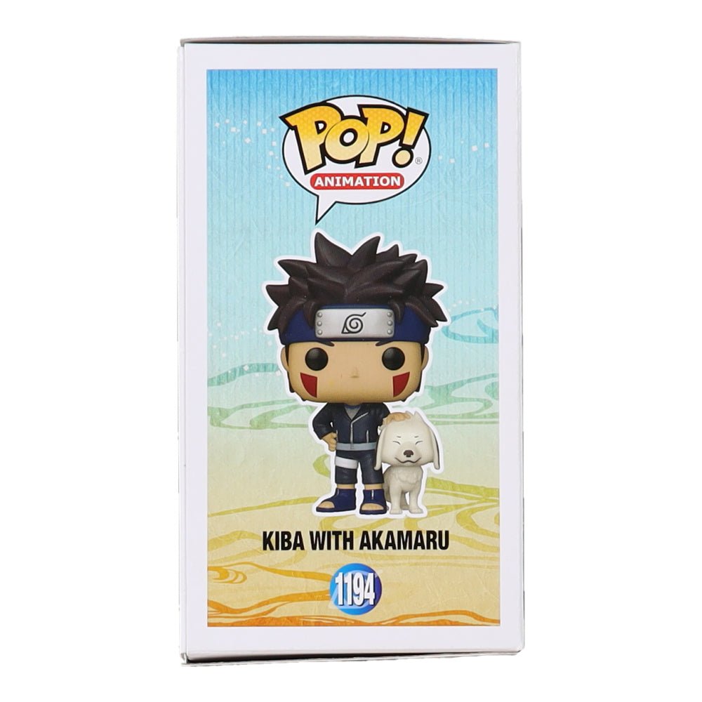 Kyle Hebert Signed "Naruto Shippuden" #1194 Kiba with Akamaru Funko Pop! Vinyl Figure (JSA) (Online Order Only)
