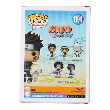 Kyle Hebert Signed "Naruto Shippuden" #1194 Kiba with Akamaru Funko Pop! Vinyl Figure (JSA) (Online Order Only)