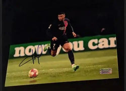Kylian Mbappe paris autograph 8x10 photo with coa (Online Order Only)