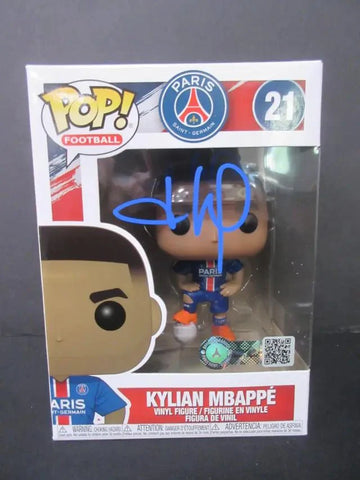 Kylian Mbappe Signed Funko Pop Direct COA Paris Saint Germain 🔥 (Online Order Only)