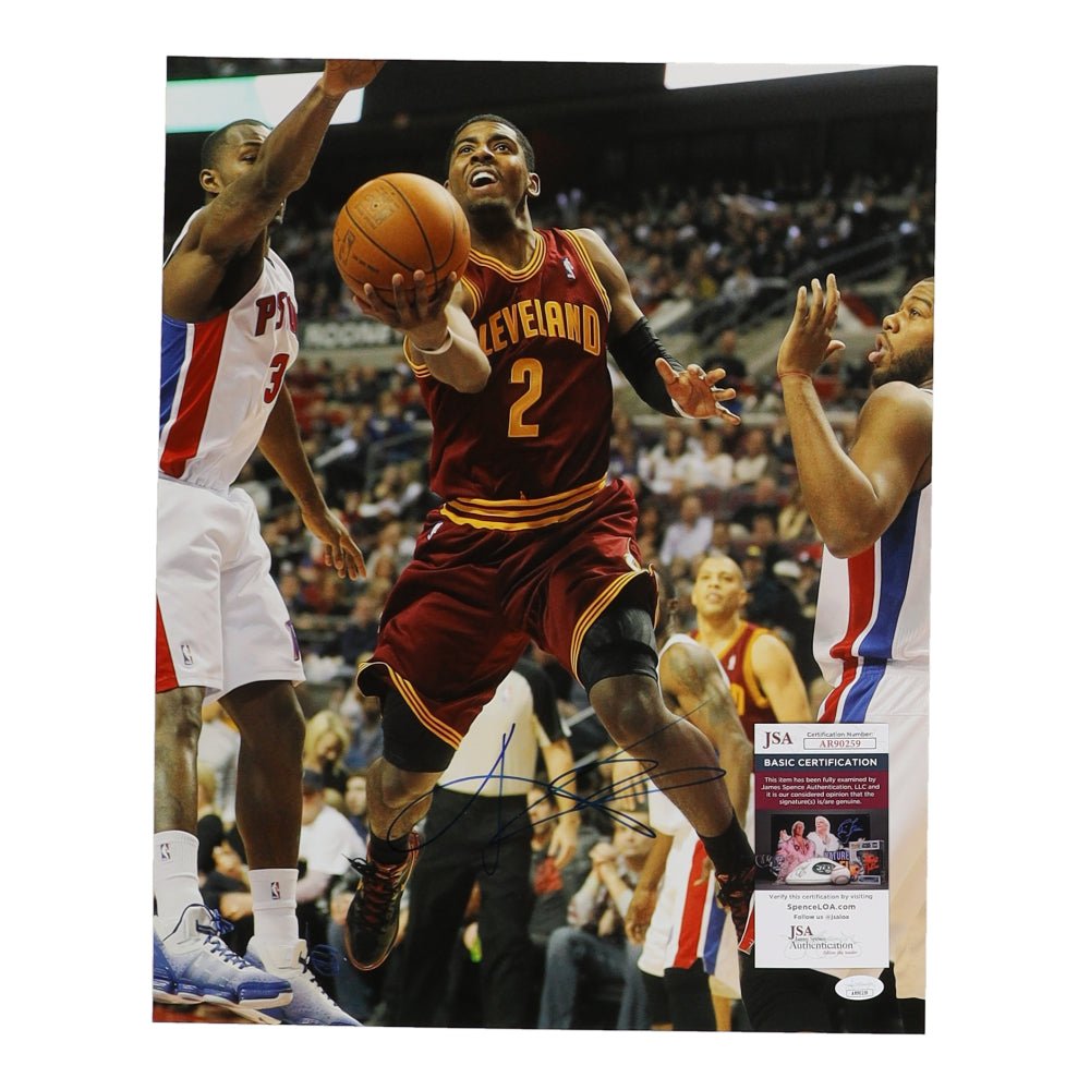 Kyrie Irving Signed Cavaliers 16x20 Photo (JSA) (Online Order Only)