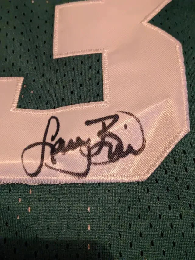 Larry Bird autographed jersey with coa (Online Order Only)