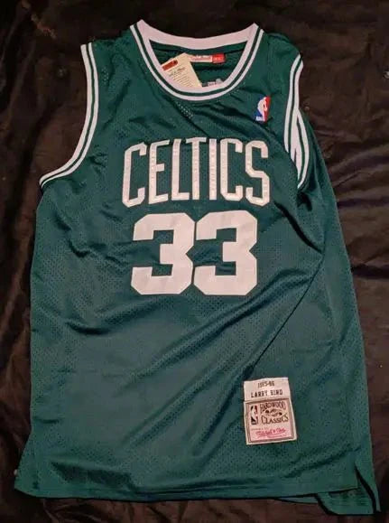 Larry Bird autographed jersey with coa (Online Order Only)