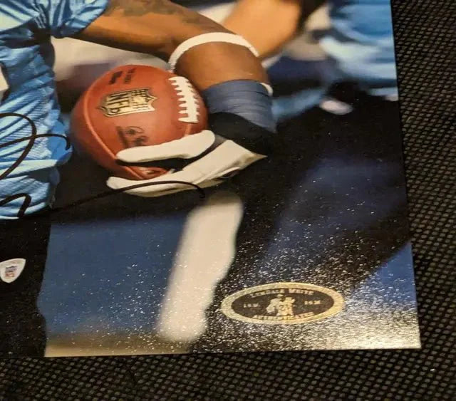Lendale White autographed Tennessee Titans 8x10 photo with coa sticker (Online Order Only)