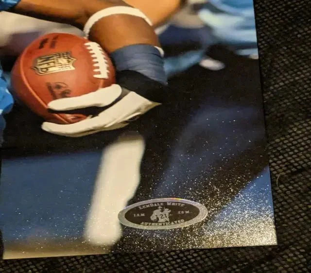 Lendale White Tennessee Titans  autographed 8x10 photo with coa sticker (Online Order Only)