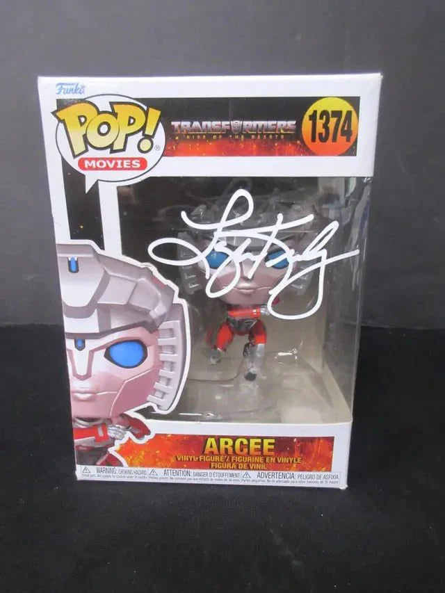 Liza Koshy Signed "Transformers: Rise of the Beasts" Arcee Funko Pop #1374 GAA COA 105456 (Online Order Only)